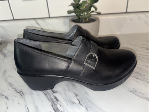 Dansko leather clog shoes - dansko,