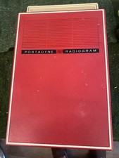 vintage retro portadyne radiogram record player