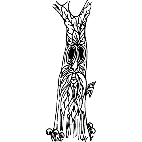 Tree carving green - carving,