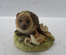 Vintage TEVIOTDALE HEDGEHOG ornament signed D Edlmann 1989 wildlife figure