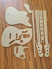 Jaguar bass Routing Template