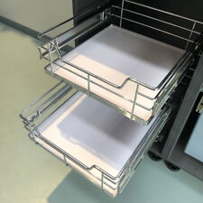 2x PULL OUT SOLID BASE BASKET