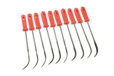 Set x 10 Bent Curved 140mm