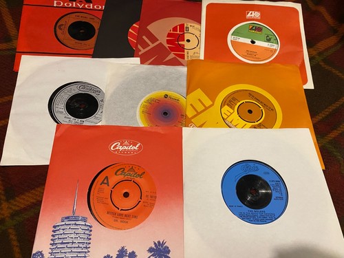 Vinyl records singles - vinyl,