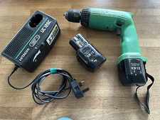 Hitachi DV10 DVA Cordless Drill & Charger & 2x Batteries & Case - Herefordshire