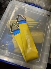 2x Heavy Duty Axle Recovery Strap - Car Transport Trailer Strap - D-Rings