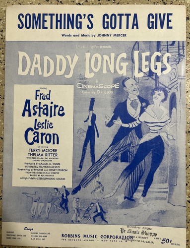 Vintage sheet music 1955 - sheet,