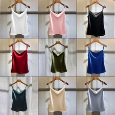 Ladies Silky Tank Top Strappy