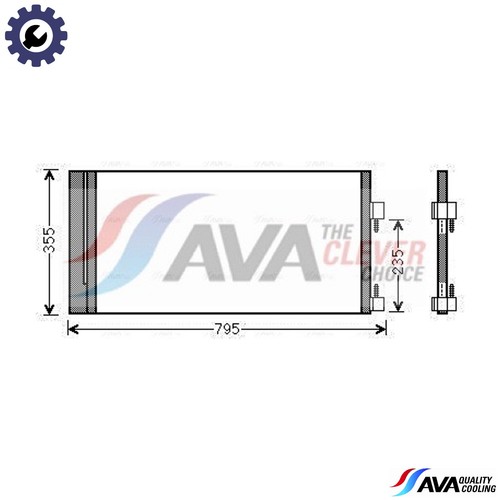 Condenser air conditioning - condenser,