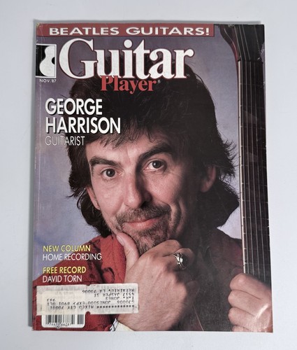 Guitar player november 1987 - guitar,