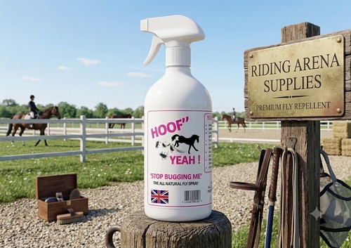Horse fly spray repellent - horse,