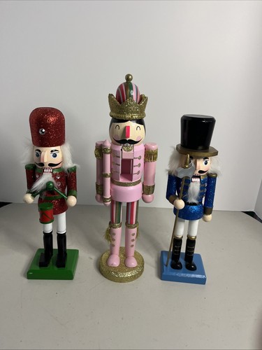 Lot three nutcrackers - of,