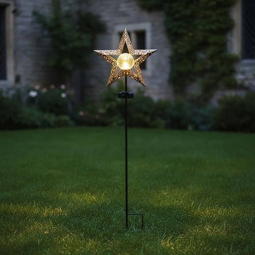 Solar star shape stake - solar,