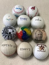 11 Novelty Golf Balls Includes