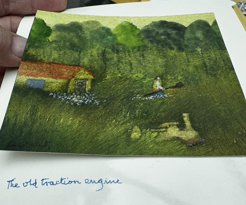 Original artwork fragment card - original,