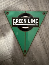 1930s Enamel Aec Greenline