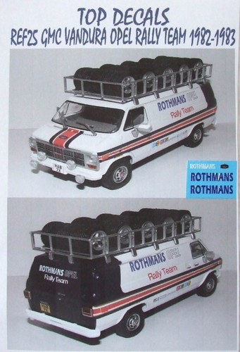 Additive rothmans gmc vandura - additive,