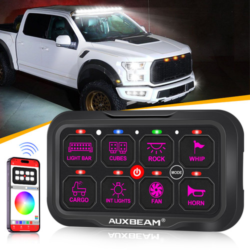 Auxbeam gang rgb switch - 8,