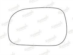 Mirror glass lhs - mirror, fits