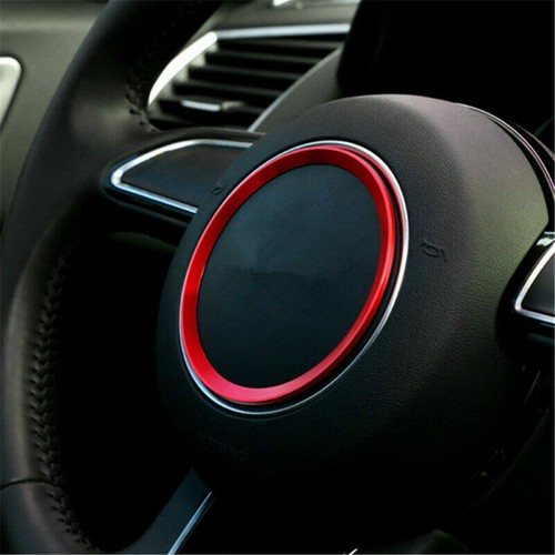 Red steering wheel trim - red,