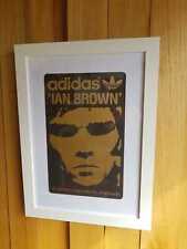 Ian Brown Adidas A3 Framed Art Screen Print