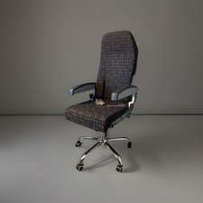 EasyJet Airbus A319 G-EZAB Family upcycled office desk chair