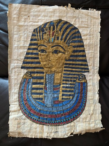 Vintage egyptian painting - vintage,