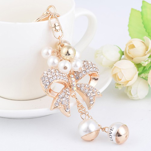 Women bag charm - bow, backpack