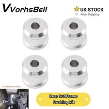 4PCS Solid Aluminum Rear