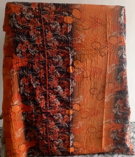 Decorative kantha quilt indian - decorative,