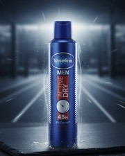 Vaseline Men's Active Dry 48h