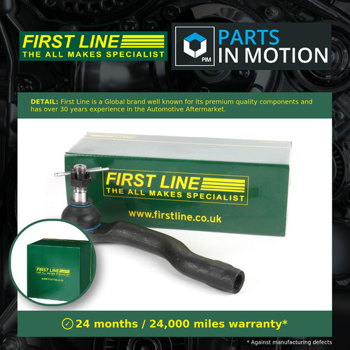 Tie track rod end - track, mazda