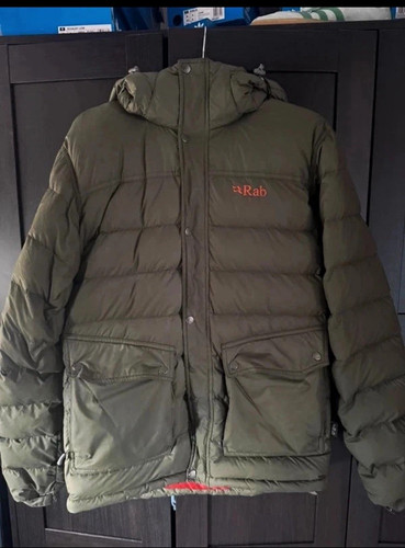 Rab mens hooded down puffer - rab,