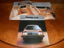 1982 FORD LTD, LTD CROWN