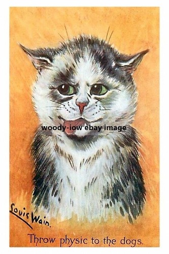 Rp15248 louis wain cat - rp15248,