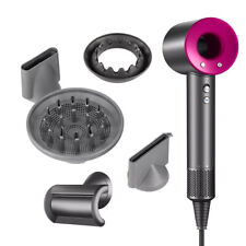 Fast Drying Professional Portable Hair Dryer for Salon Look w/ Diffuser & Nozzle