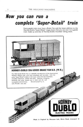 1950s hornby dublo - hornby, rolling