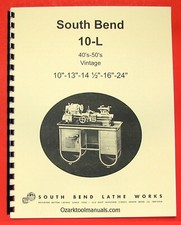 SOUTH BEND 10L 13" 14.5" 16"
