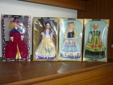 Vintage Rexard costume dolls