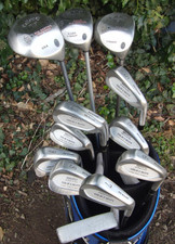 Set of Dunlop Maxfli Tour Cavity 3-SW+ Callaway Driver+ 4 Wood+ 5 Wood +Putter*