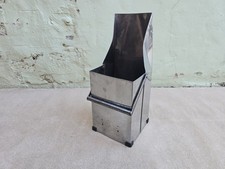 Art Deco Style Chrome Coal Scuttle By Tippy Ross-on-wye (Handle Missing)