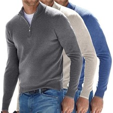 Winter Warm Mens Pullover Long