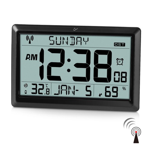 Radio controlled wall clock - controlled,