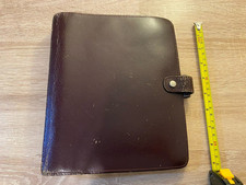 Filofax Vintage Burgundy A5 Leather Organiser  