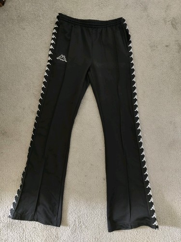 Black kappa popper joggers - kappa,