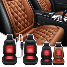 12V Car Seat Pad Cushion Cover Heating Heater Heated Cold Winter Warm Universal