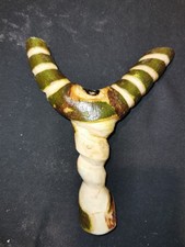 Varnished Natural Carved