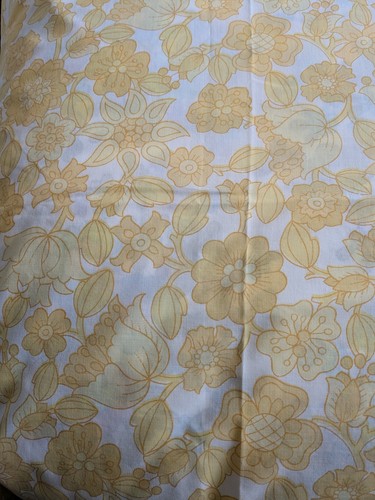 Vintage flat bed sheet - vintage,