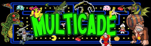 Mame arcade multicade marquee - mame,