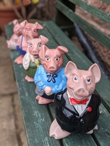 Natwest pigs full set - natwest,